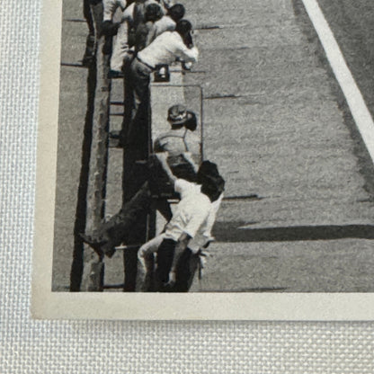 Vintage Racing Photo Photograph Print 1970s Sports Car Endurance Race