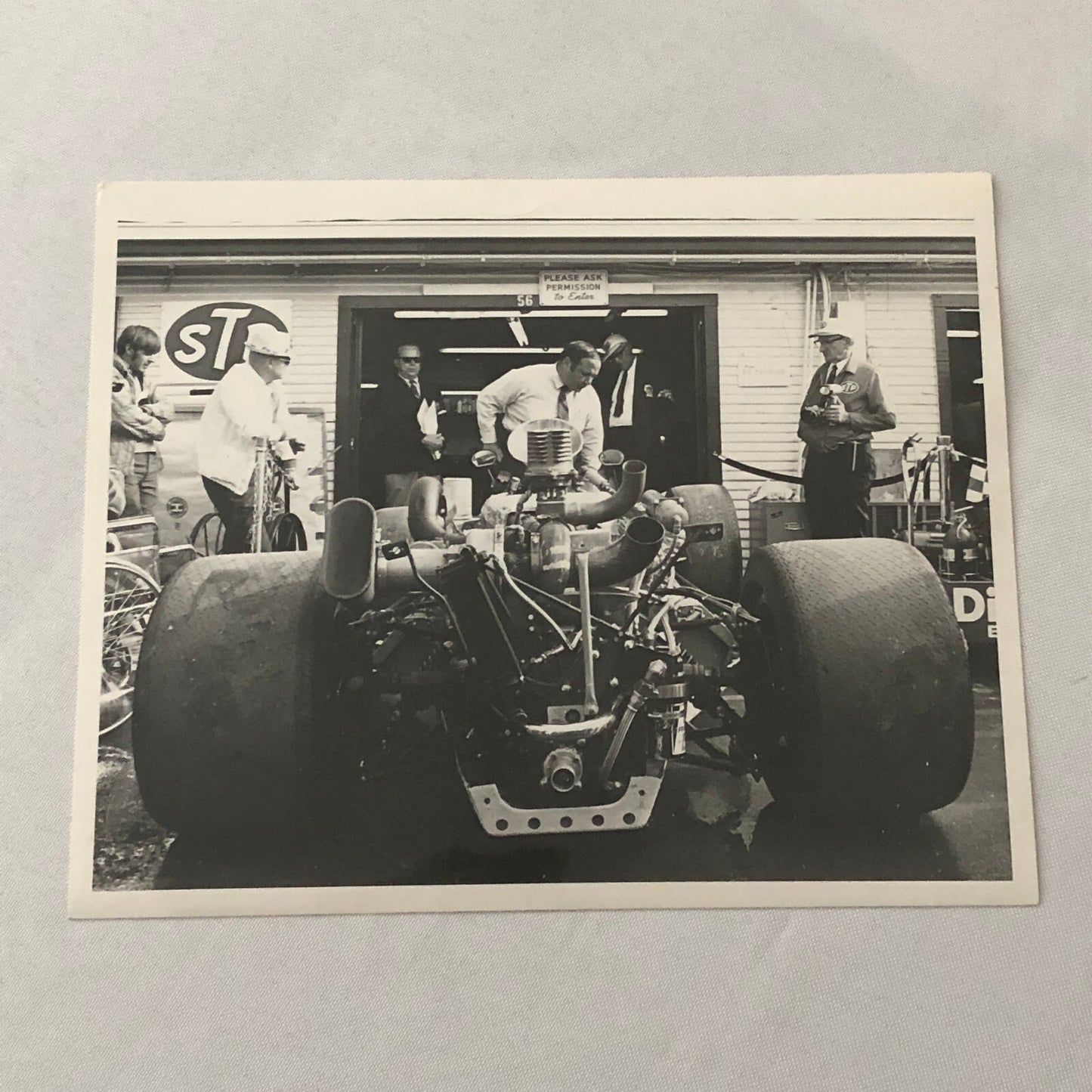 STP Racing Indianapolis Indy Racing Photo Photograph 1969 Mario Andretti Car