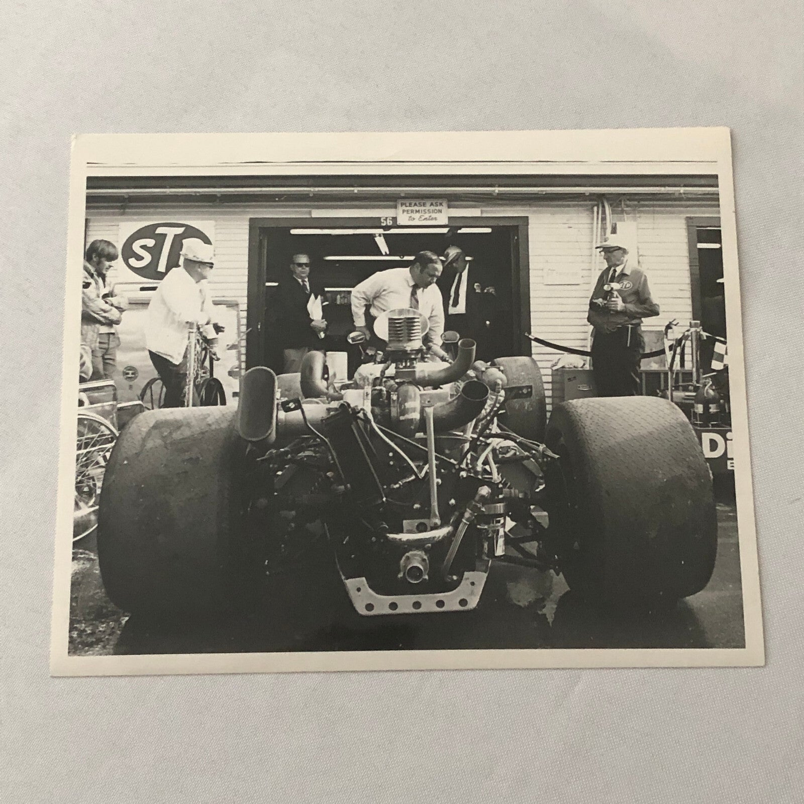 STP Racing Indianapolis Indy Racing Photo Photograph 1969 Mario Andretti Car