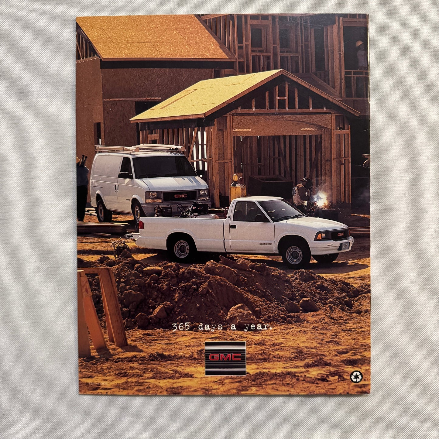 1996 GMC Commercial Truck Brochure Catalog Sierra Pickup Safari Van Vandura
