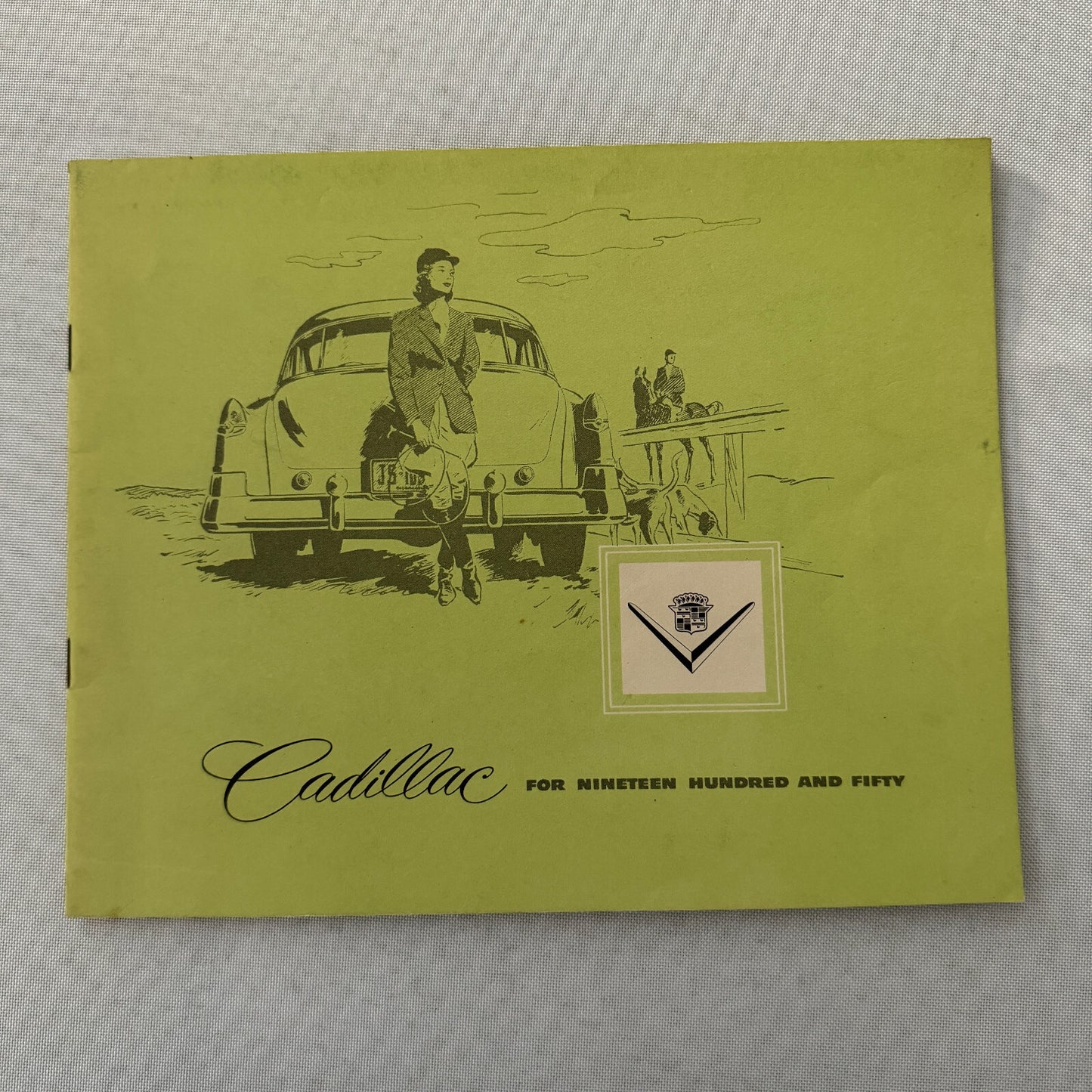 1950 Cadillac Sales Brochure Catalog Sixty One Sixty Two Coupe de Ville Special