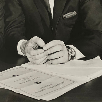 Indianapolis Indy 500 Racing Photo Photograph Colin Chapman STP President 1969