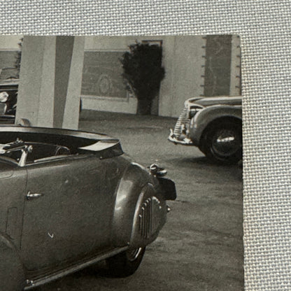 Vintage Coachbuilder Car Convertible Photo Photograph Lancia Aprilia Italian