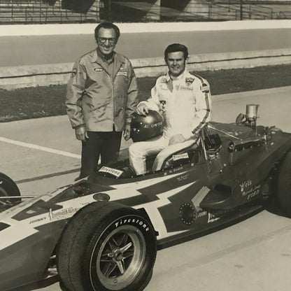 Indianapolis Indy 500 Racing Car Photo Photograph Al Unser Parnelli Jones +