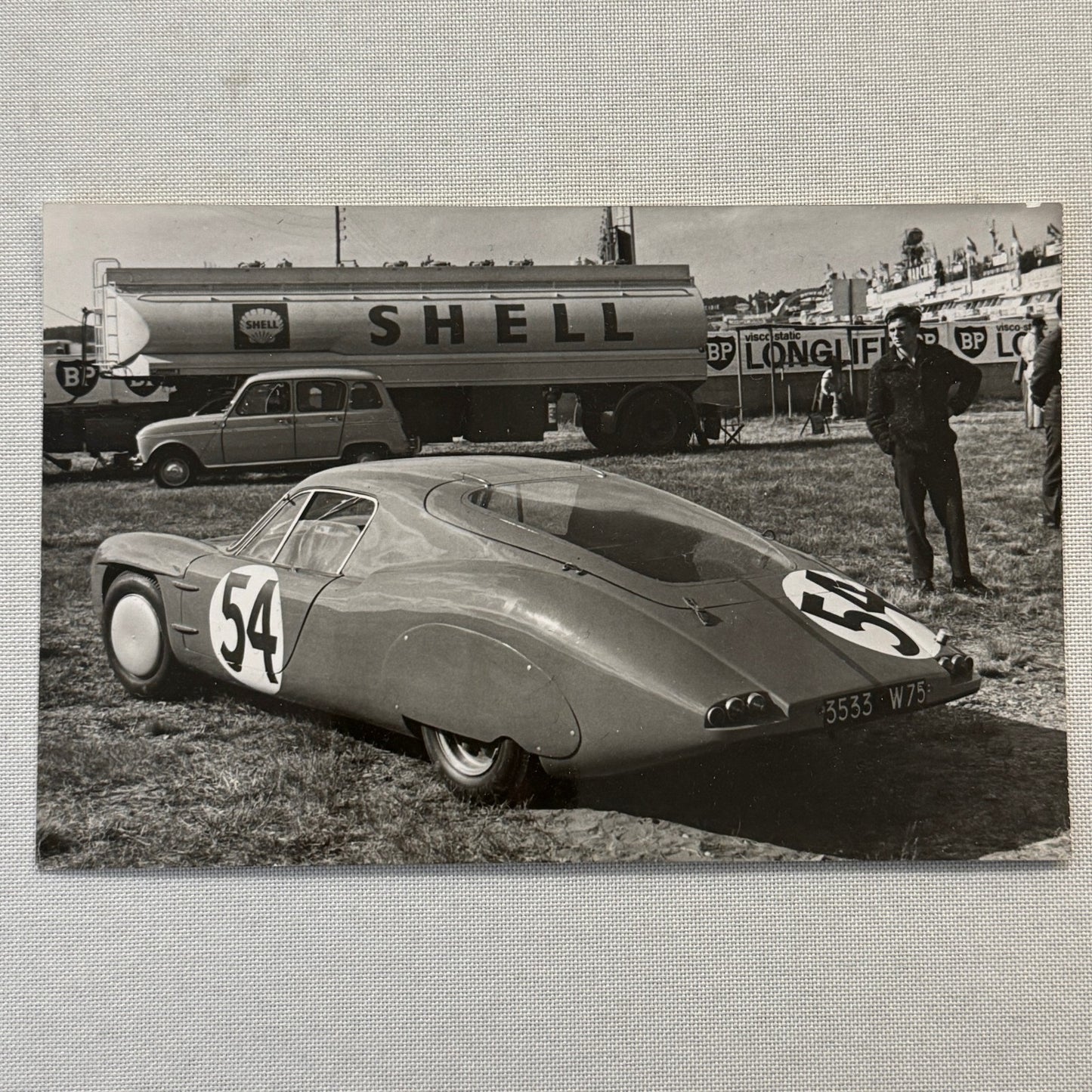 1964 LeMans Alpine M64 Philippe Vidal Henri Grandsire Racing Photo Photograph