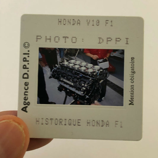 Honda Racing V10 Formula One Engine DPPI 35MM Press Photo Slide F1 Racing