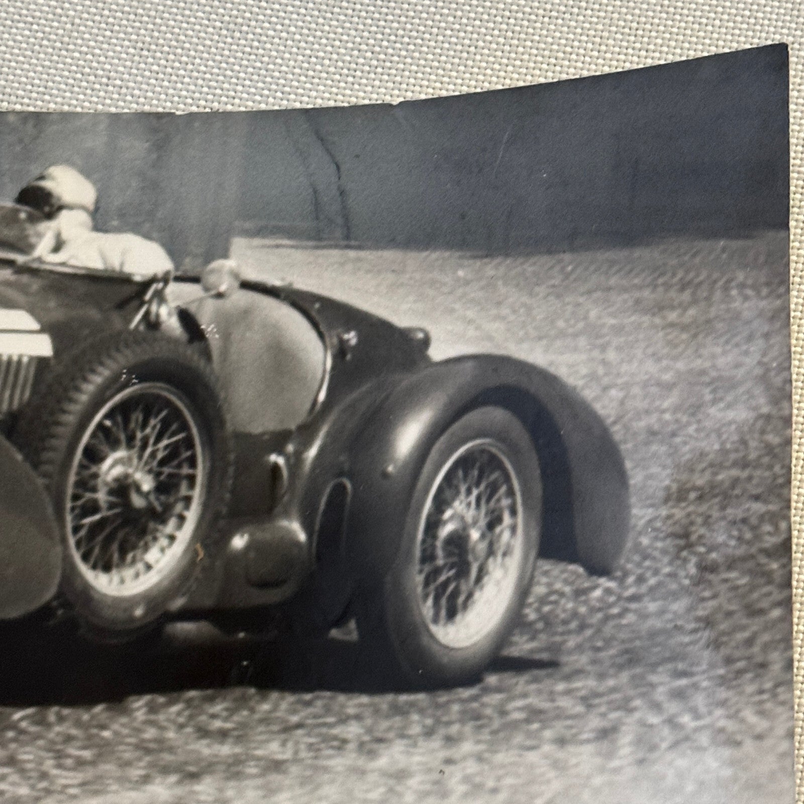 Vintage Alfa Romeo Racing Car Press Photo Photograph Print