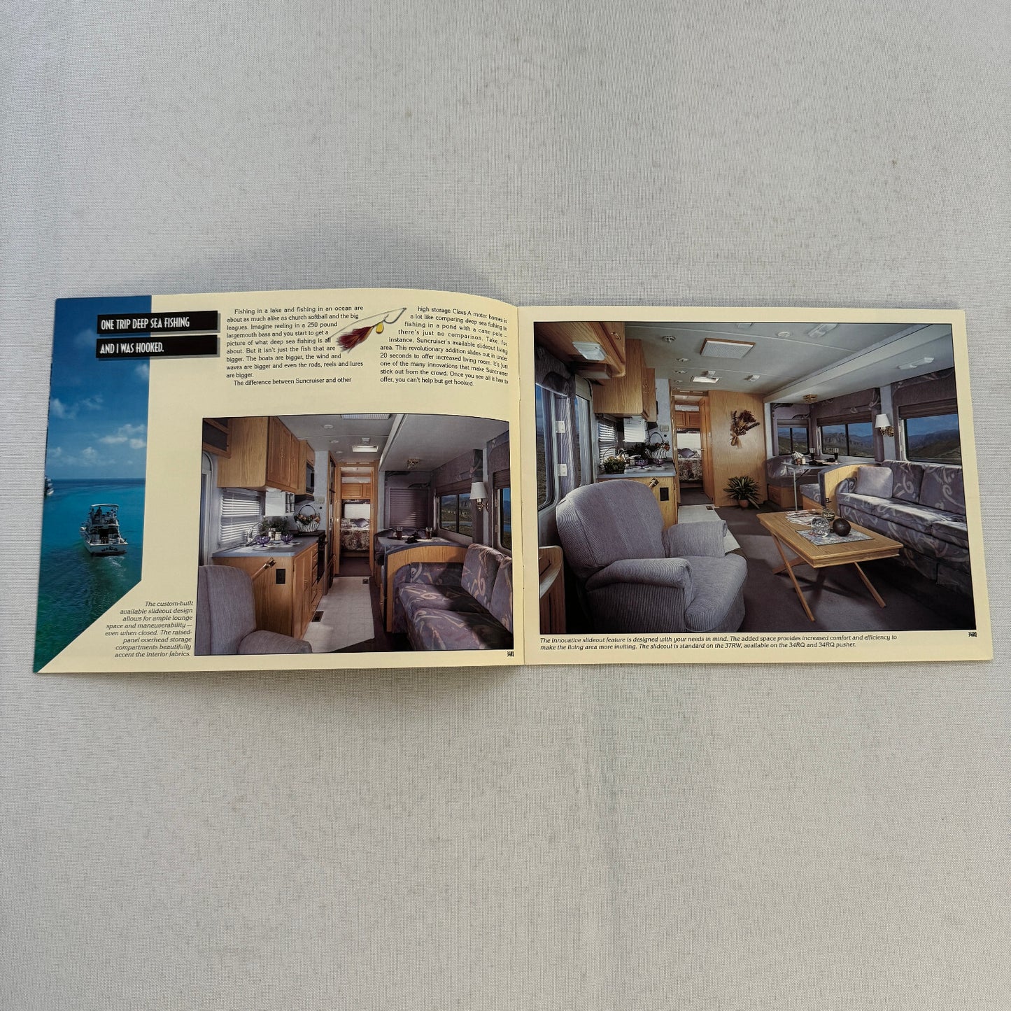 1995 Itasca Suncruiser Motorhome Camper RV Sales Brochure Catalog Sun Cruiser