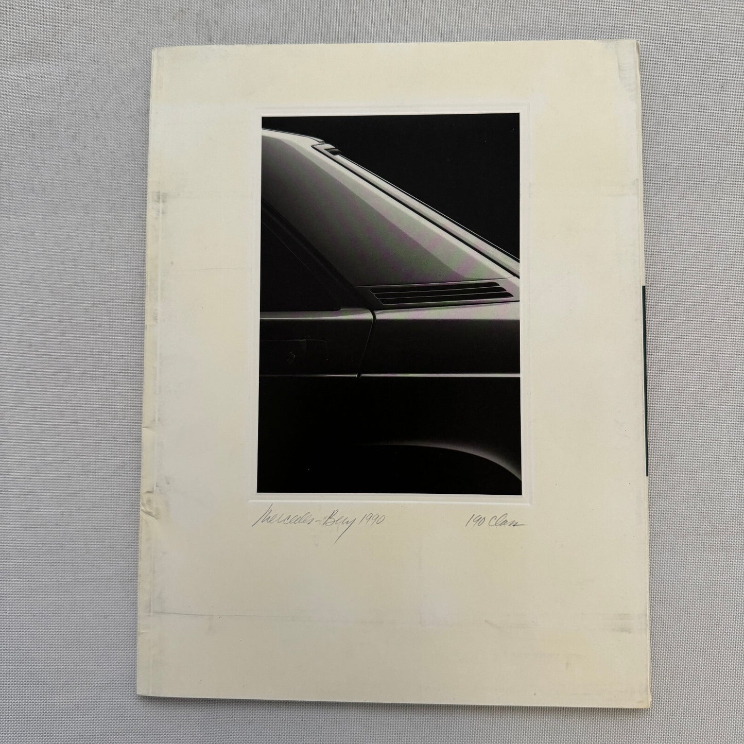 1990 Mercedes Benz 190 Class Car Sales Brochure Catalog Advertising Vintage