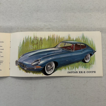 Jaguar Sales Brochure Catalog Advertising E-Type EType XK-E Roadster Mark IX 3.8