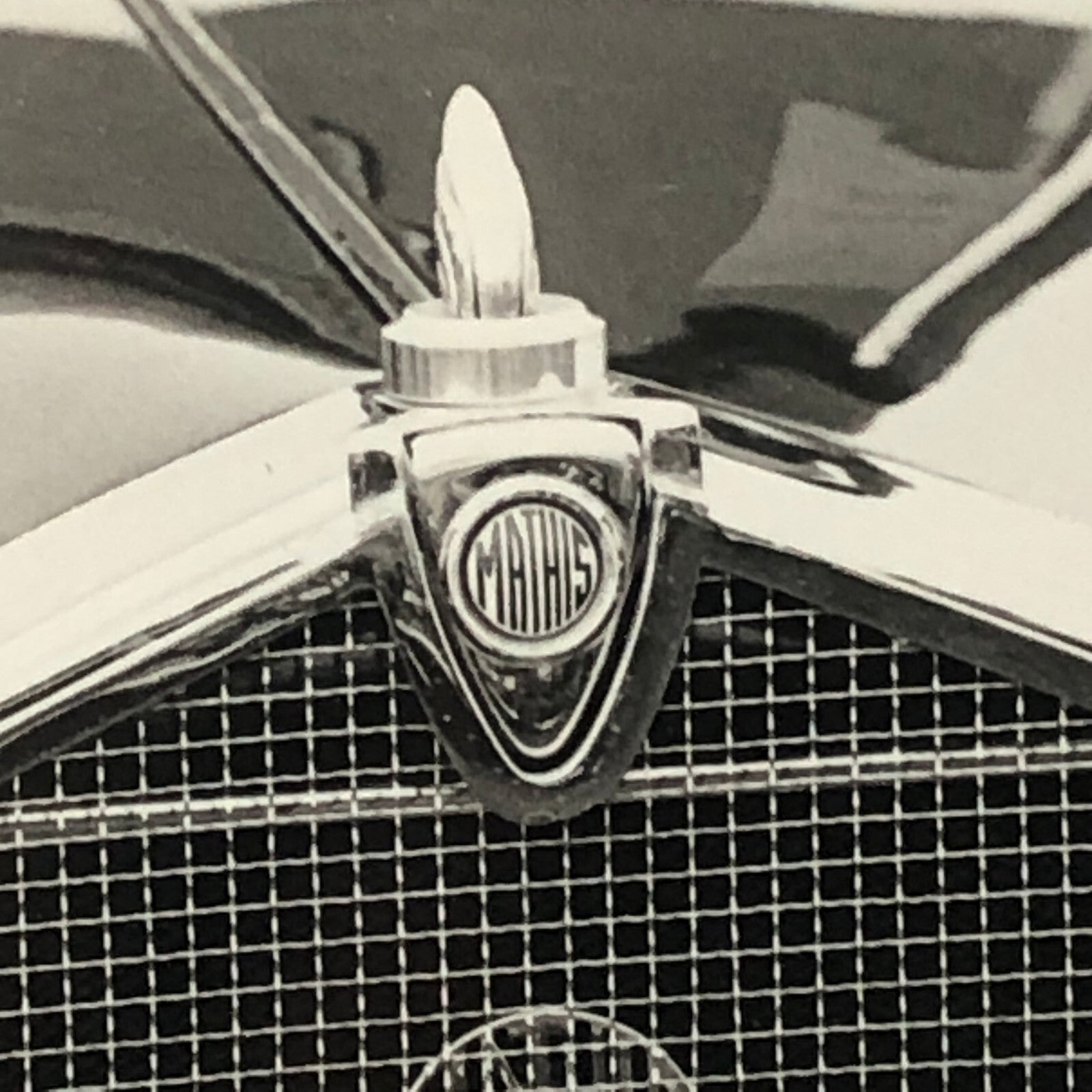 Vintage Mathis Car Automobile Photo Photograph Print 