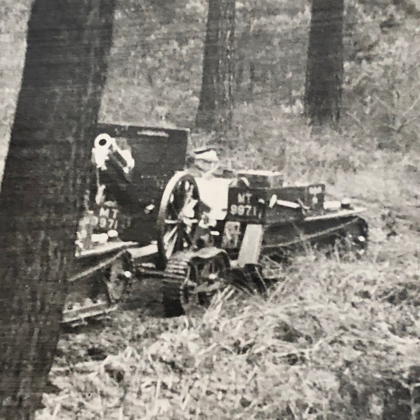 Military School 1932 Press Photo Photograph Eton vs Charterhouse UK Tanks