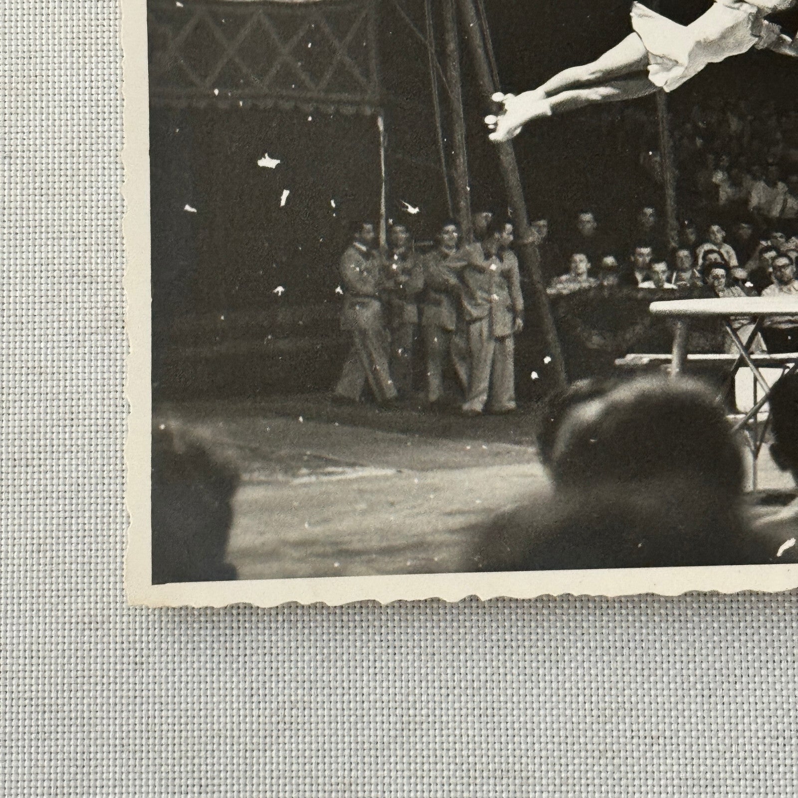 Vintage Circus Rollerskating Roller Skate Act Photo Photograph
