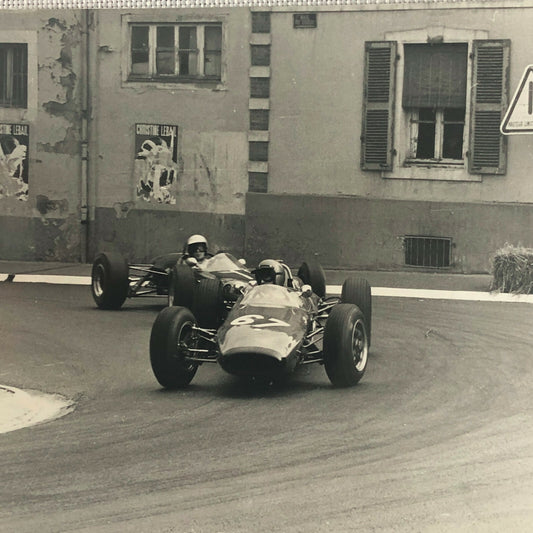 Vintage 1966 Formula 3 Racing Car Photo Photograph 