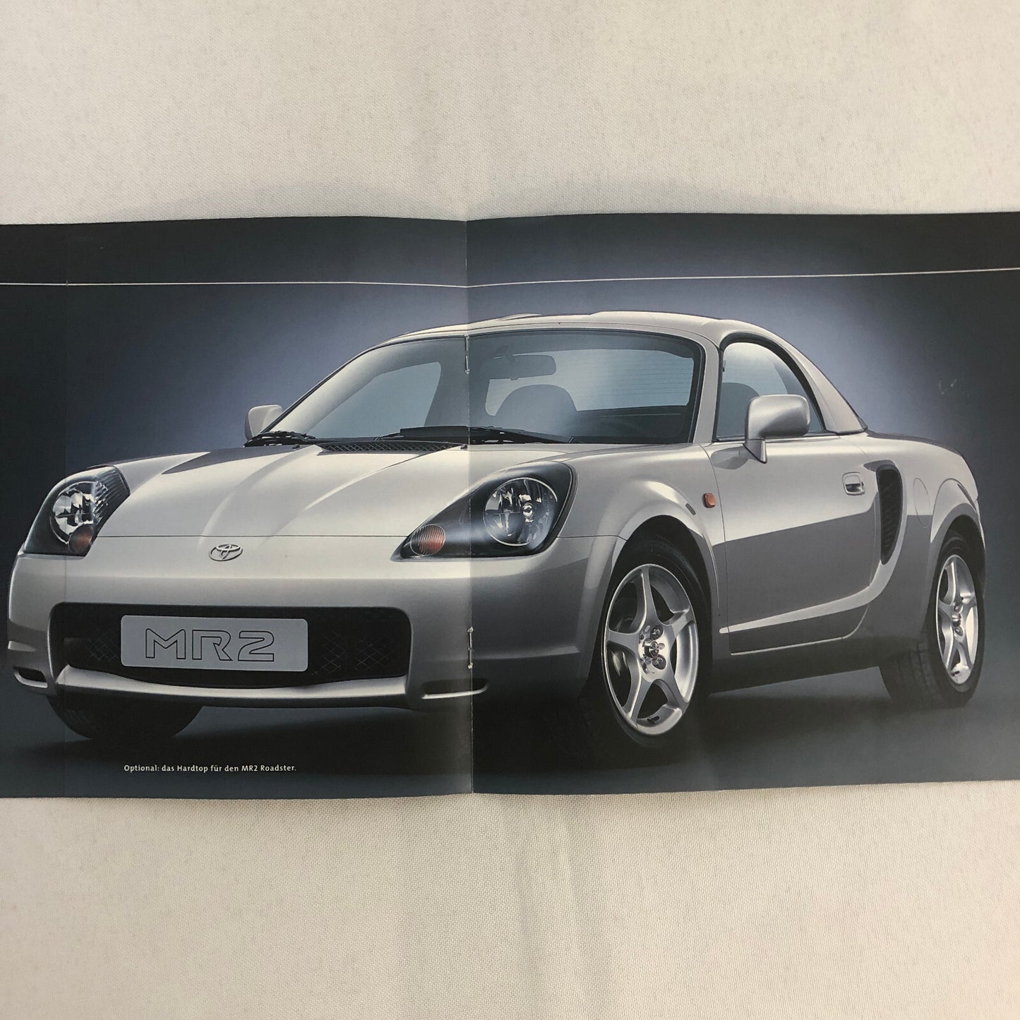 Toyota MR2 Roadster Car Sales Brochure Catalog Advertising GERMAN TEXT European