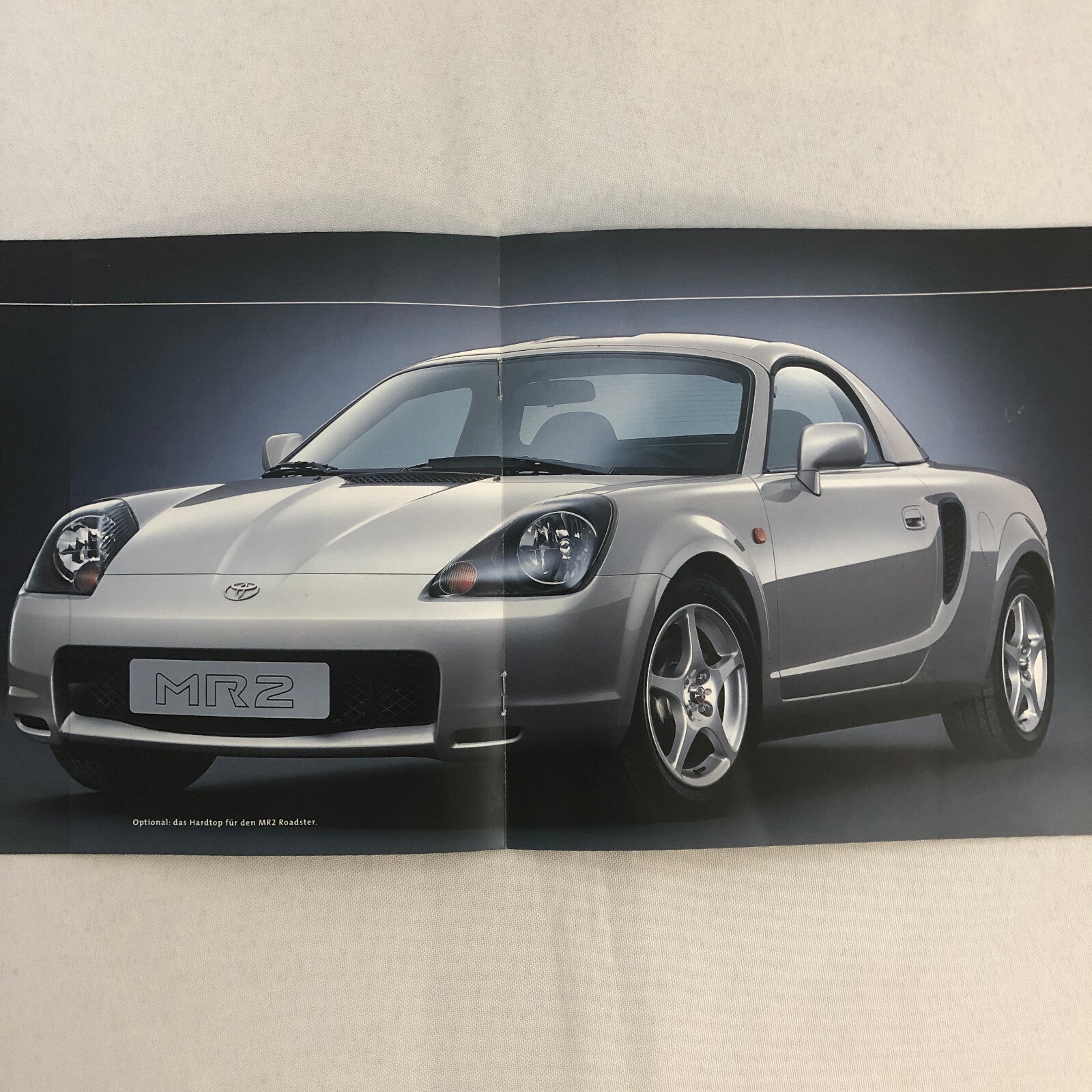 Toyota MR2 Roadster Car Sales Brochure Catalog Advertising GERMAN TEXT European