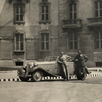 Vintage Car Photo Germany People Automobile Photograph Lot of 3