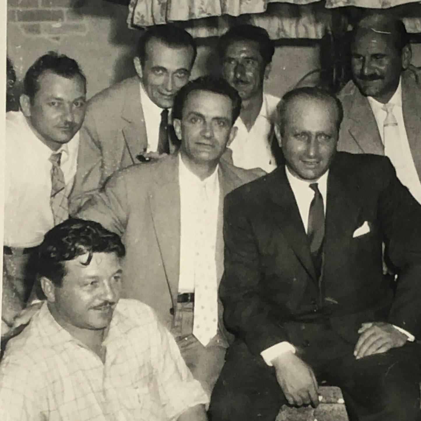 Vintage Racing Driver Photo Photograph Juan Manuel Fangio JM Fangio 