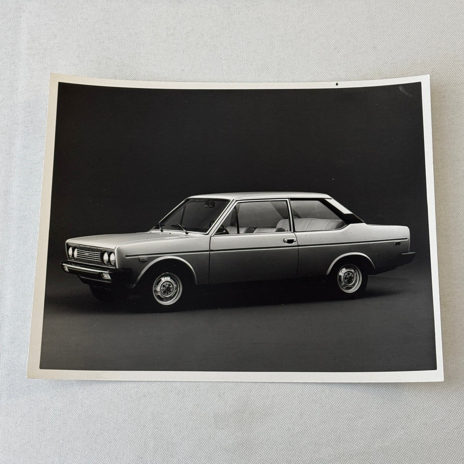 Fiat 131 Car Factory Press Photo Photograph Print Vintage