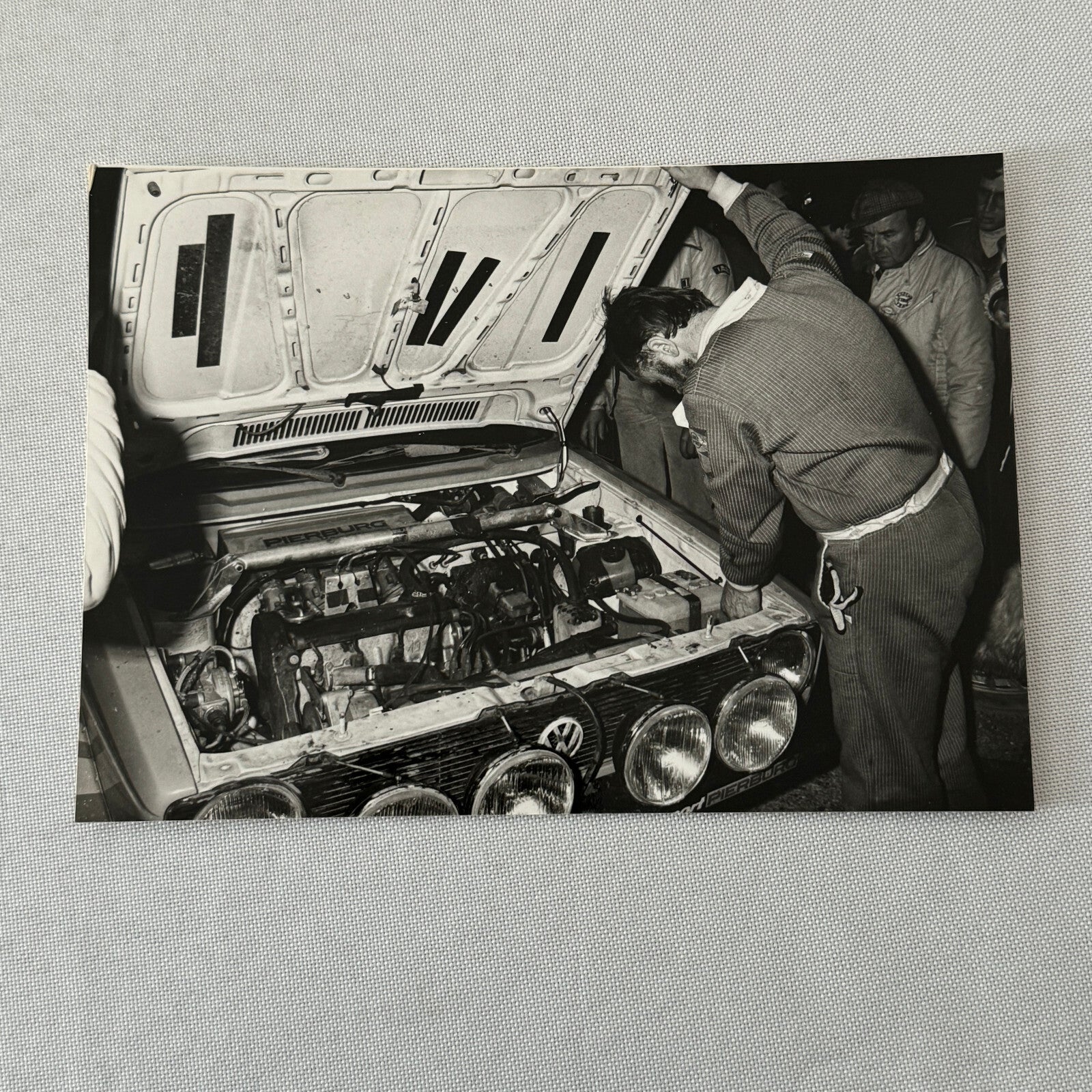 1980 Rallye Monte Carlo Press Photo Photograph DPPI VW Volkswagen Golf GTi Car