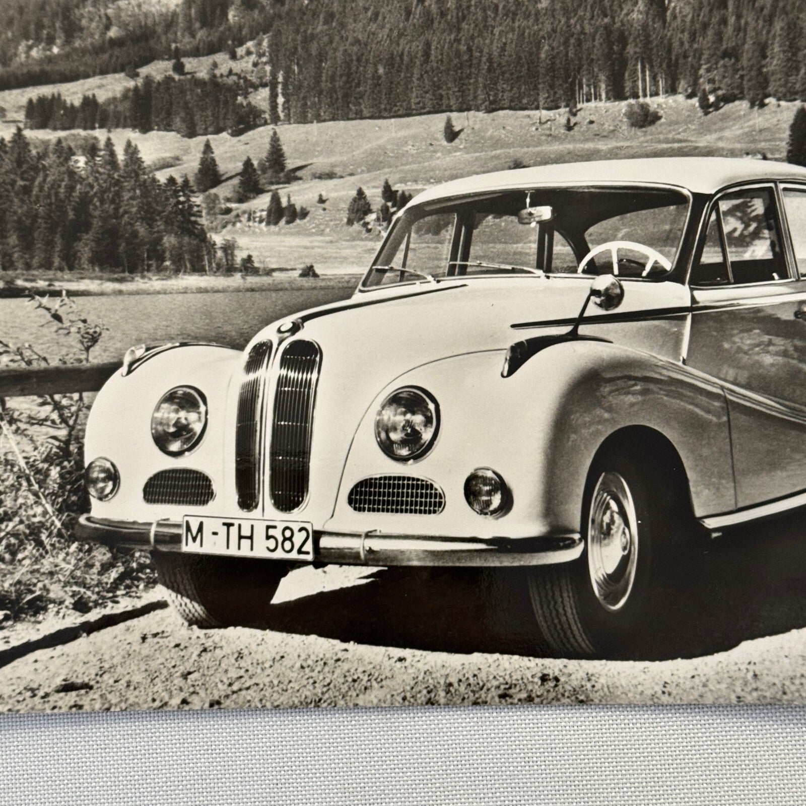 BMW 2600 L and 3200 S Car Factory Press Photo Photograph Werkfoto Vintage