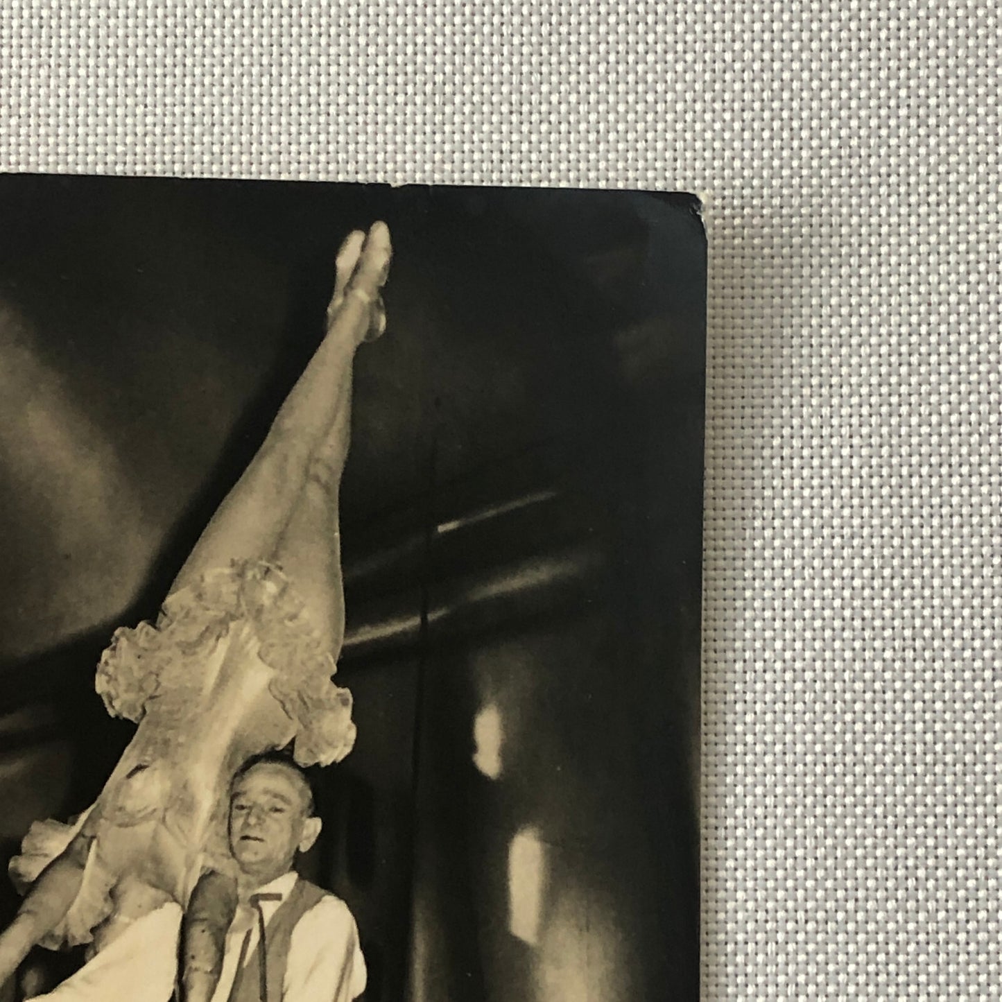 Circus Performer Vintage Photo Photograph Bicycle Balancing Act Berlin Germany