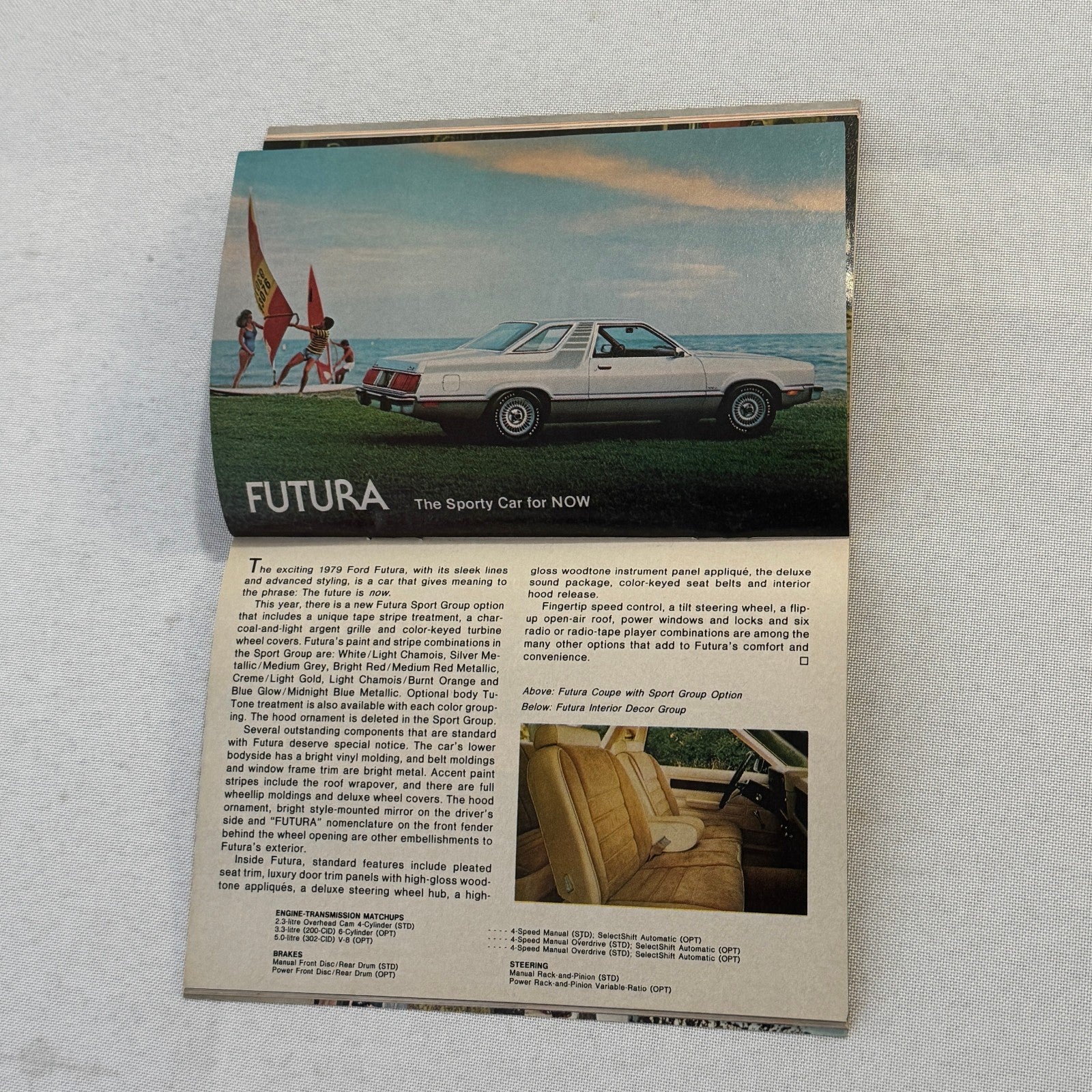 1979 Ford Car Brochure Magazine Ford Pinto LTD Thunderbird Mustang Granada
