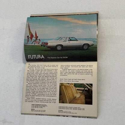 1979 Ford Car Brochure Magazine Ford Pinto LTD Thunderbird Mustang Granada
