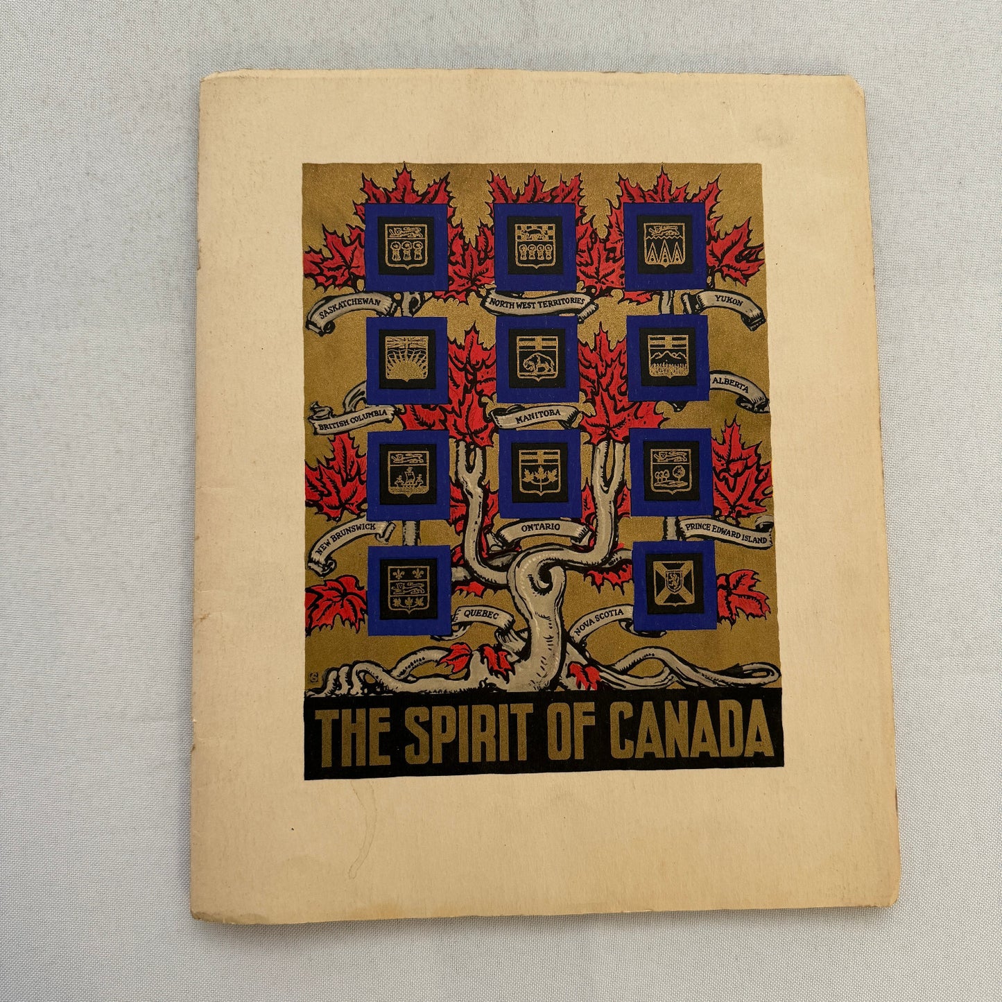 1939 The Spirit of Canada King George VI and Queen Elizabeth Visit Book