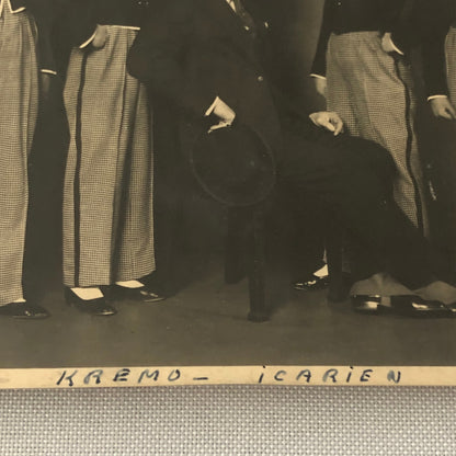 Circus Performer Troupe Acrobats in Costume Photo Photograph Vintage