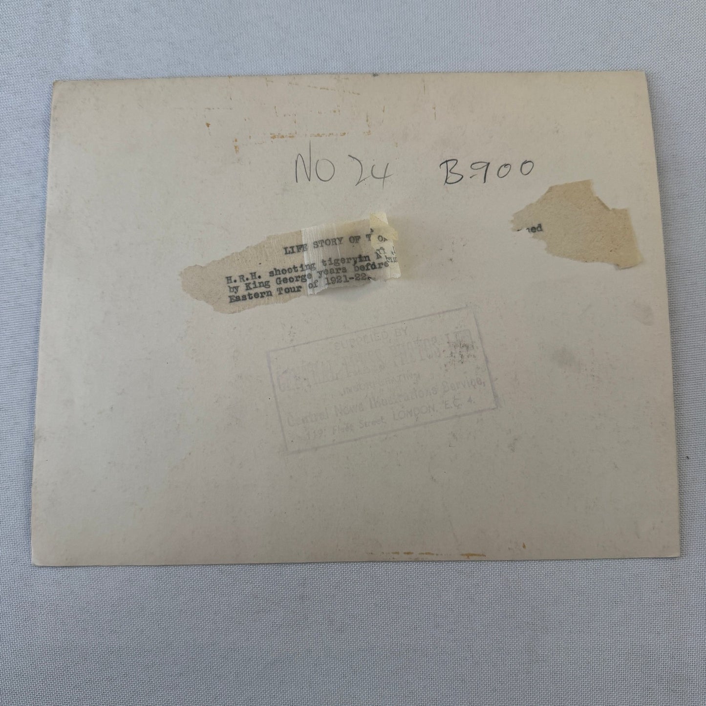 Edward Prince of Wales King Edward VIII Nepal Tiger Hunt Press Photo Photograph