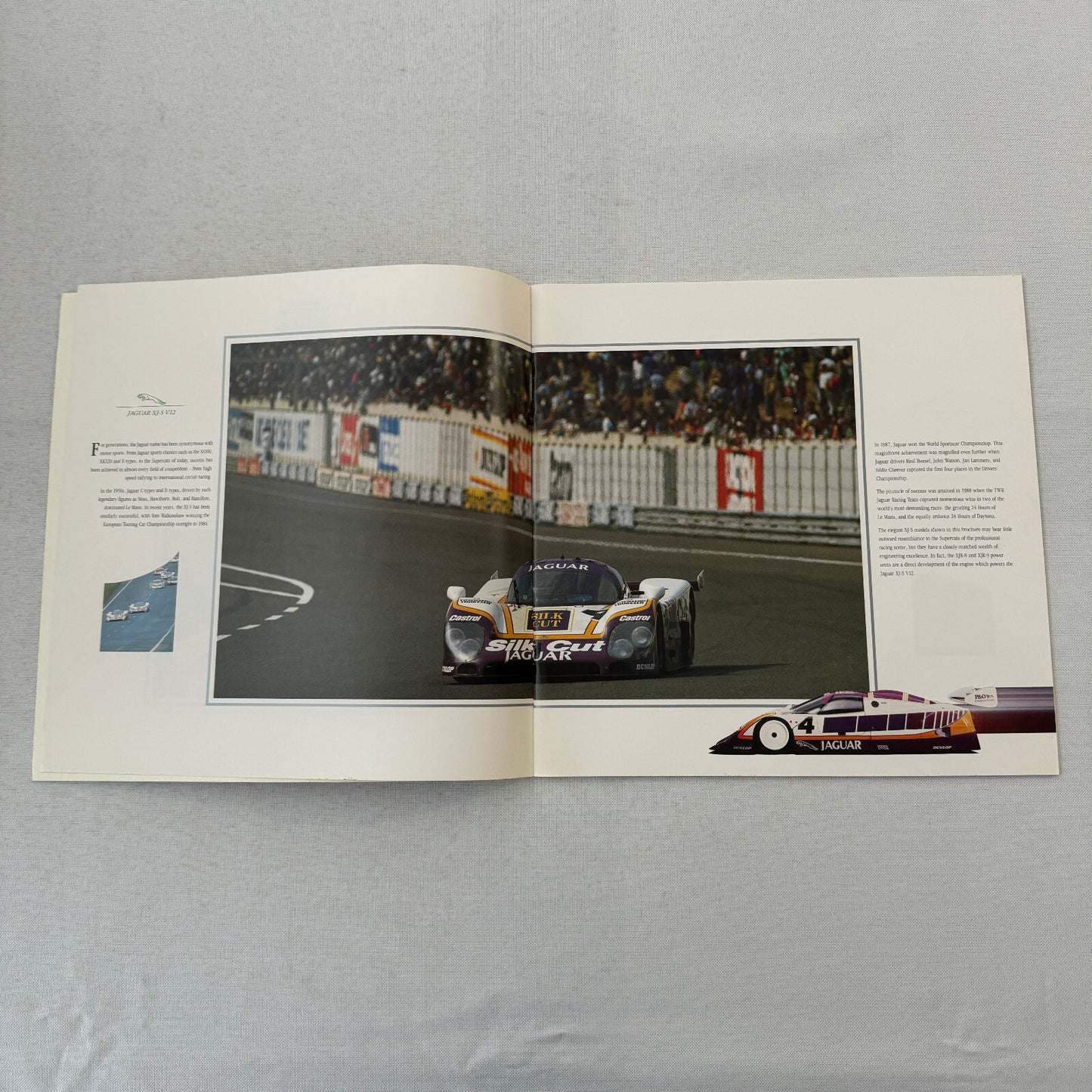 Jaguar XJ-S V12 Car Sales Brochure Catalog Advertising Coupe Convertible