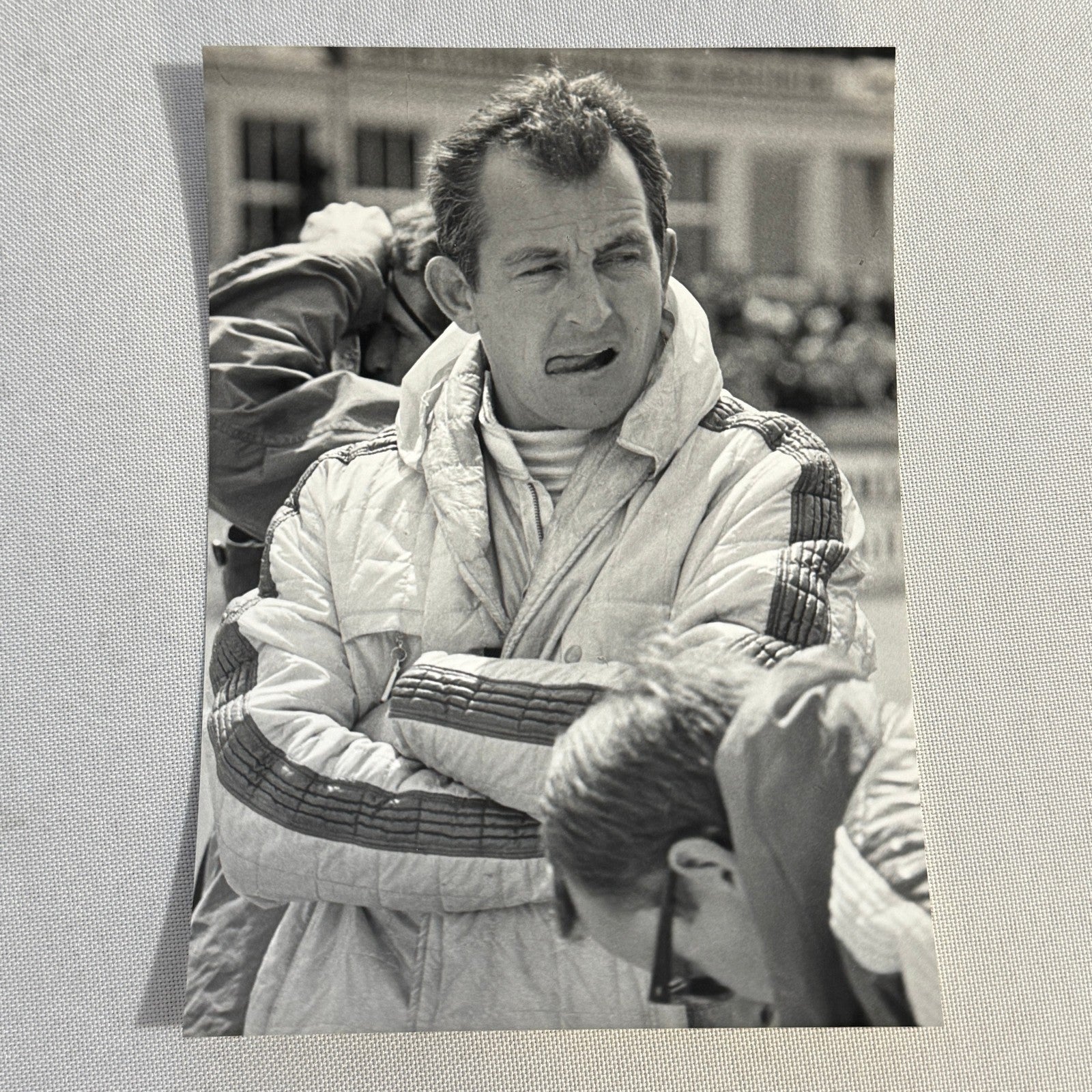 Vintage Racing Photo Ludovico Scarfiotti Driver Motorsport 1968 Nurburgring 1000