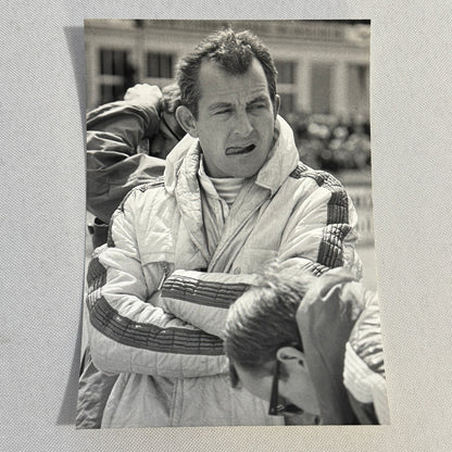 Vintage Racing Photo Ludovico Scarfiotti Driver Motorsport 1968 Nurburgring 1000