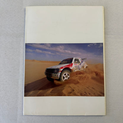 Rothmans Mitsubishi Pajero Rally Rallye Racing Press Kit 1993 Rally of Tunisia