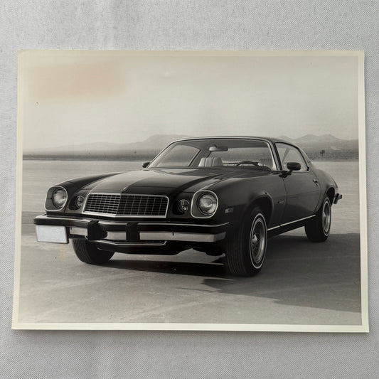 1977 Chevrolet Camaro Factory Press Photo Photograph Vintage Chevy
