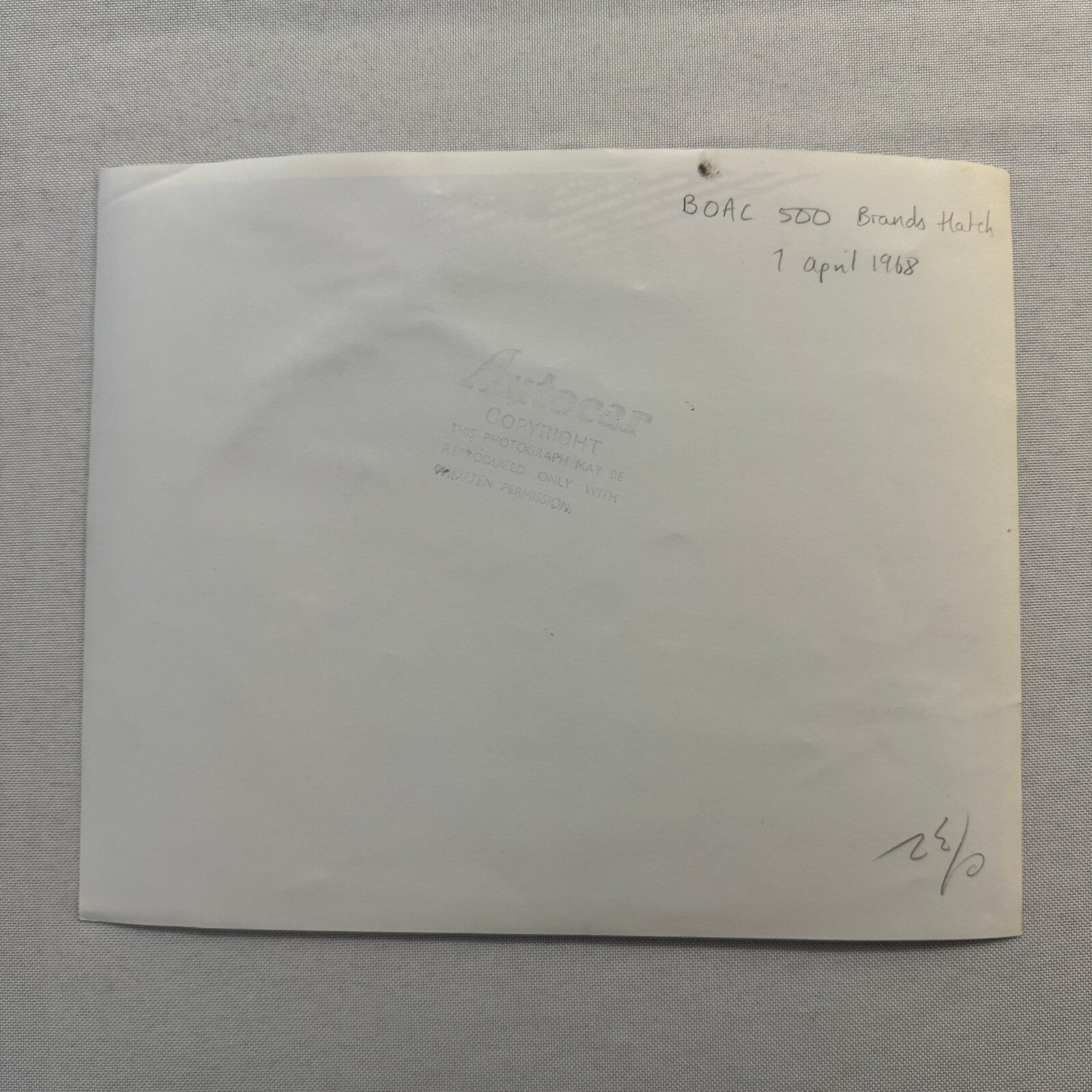 Ford GT40 and Porsche 907 Racing Cars at 1968 BOAC Brands Hatch Photo Photograph