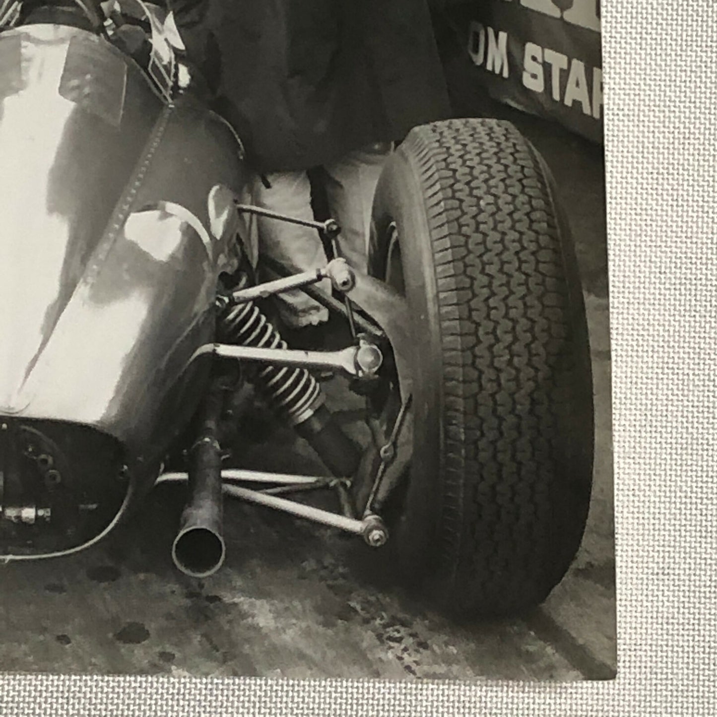 Vintage Racing Car Photo Photograph Print Grand Prix