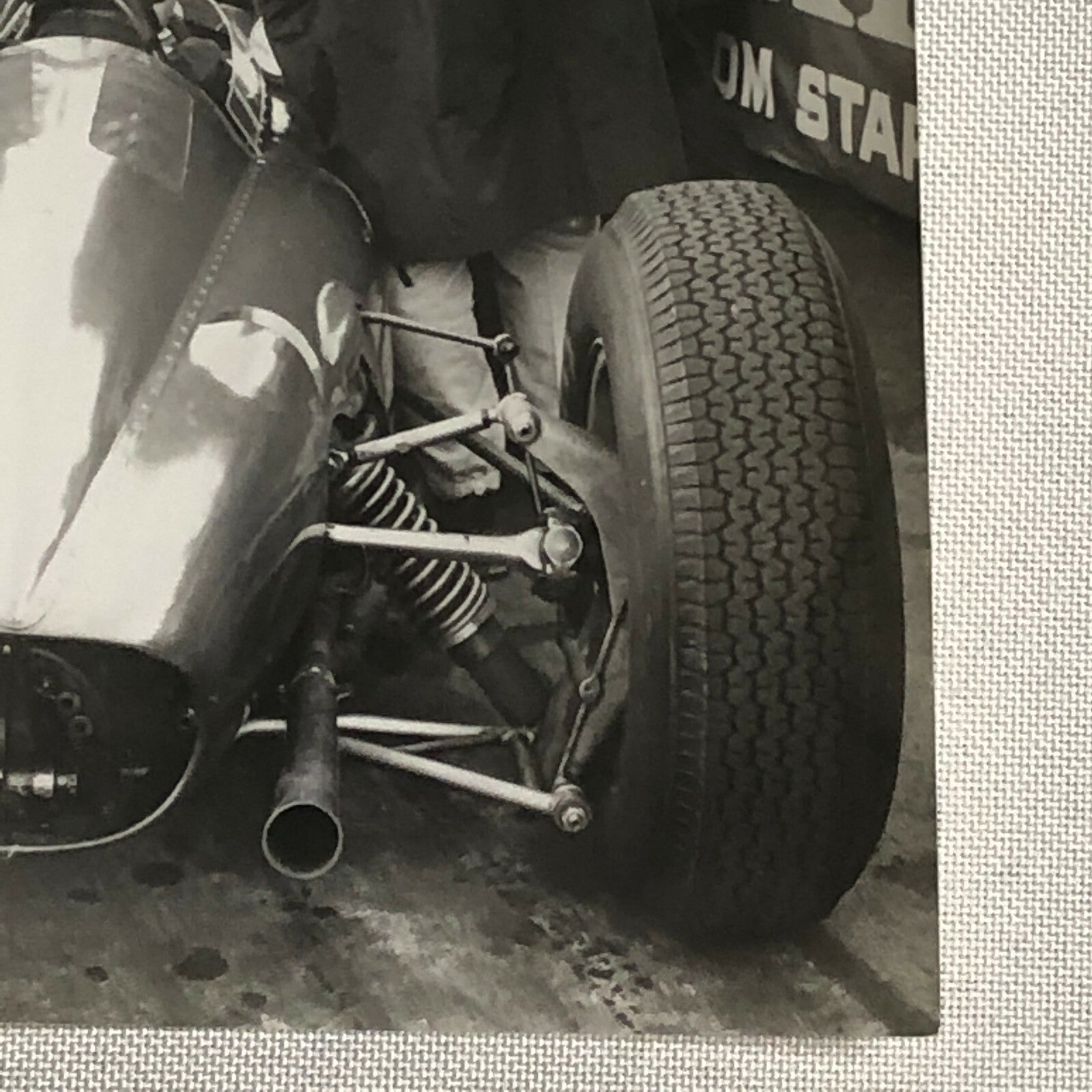 Vintage Racing Car Photo Photograph Print Grand Prix