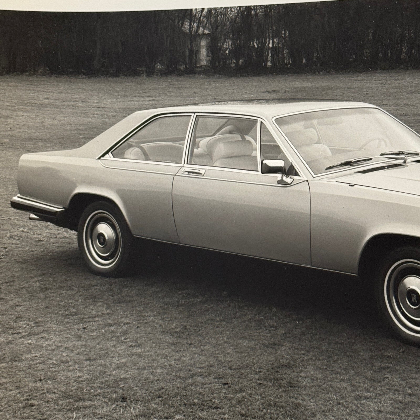 Rolls Royce Camargue Car Factory Press Photo Photograph Print 1980