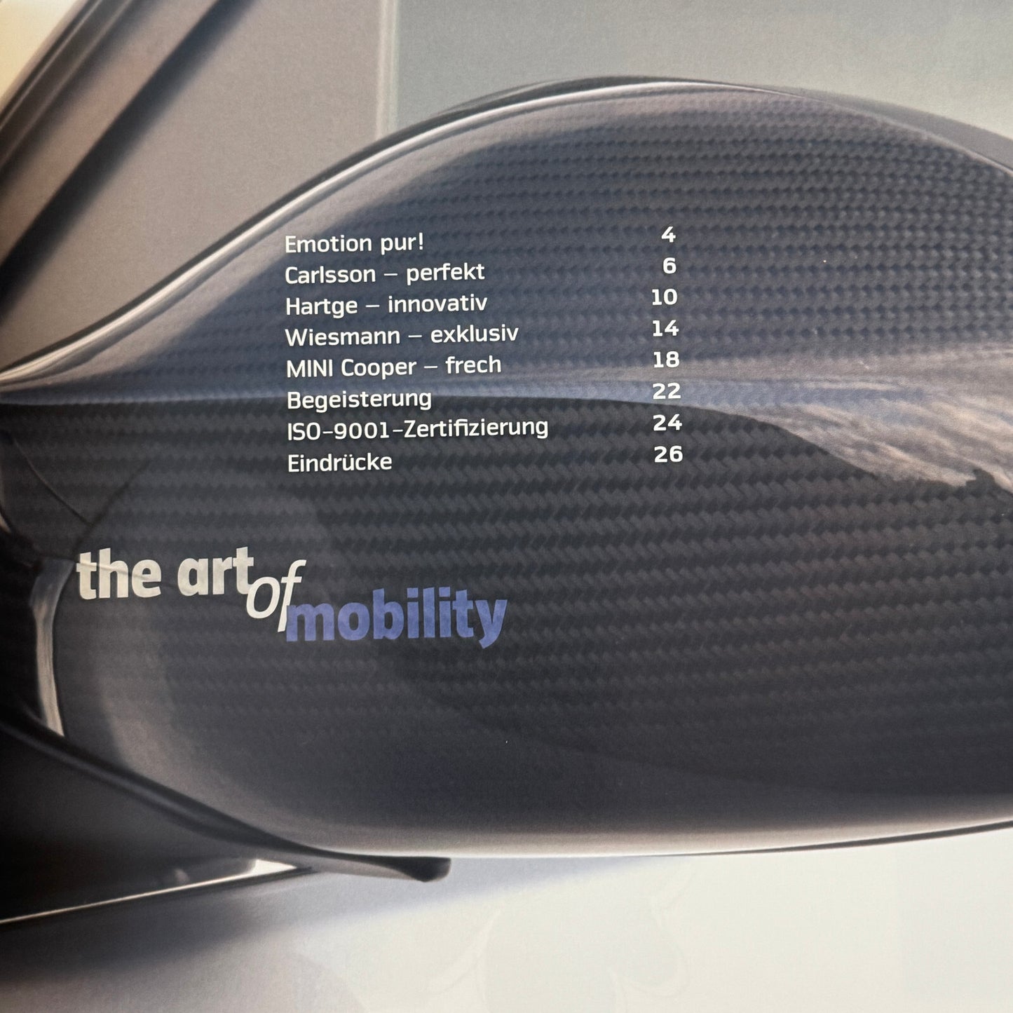 Dahler Tuning Car Sales Brochure Catalog BMW Mini Wiesmann Mercdedes Benz