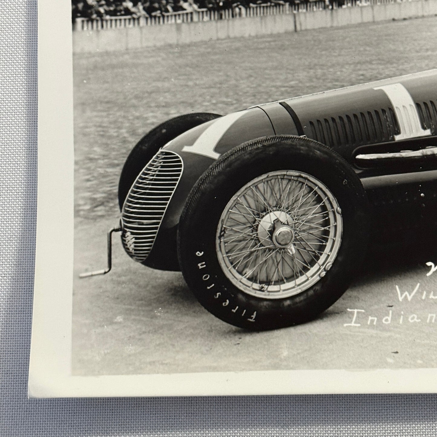 1940 Wilbur Shaw Indianapolis Speedway Indy 500 Race Winner Photo Modern Print