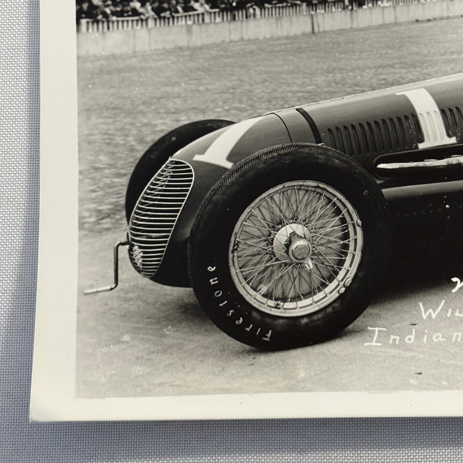 1940 Wilbur Shaw Indianapolis Speedway Indy 500 Race Winner Photo Modern Print