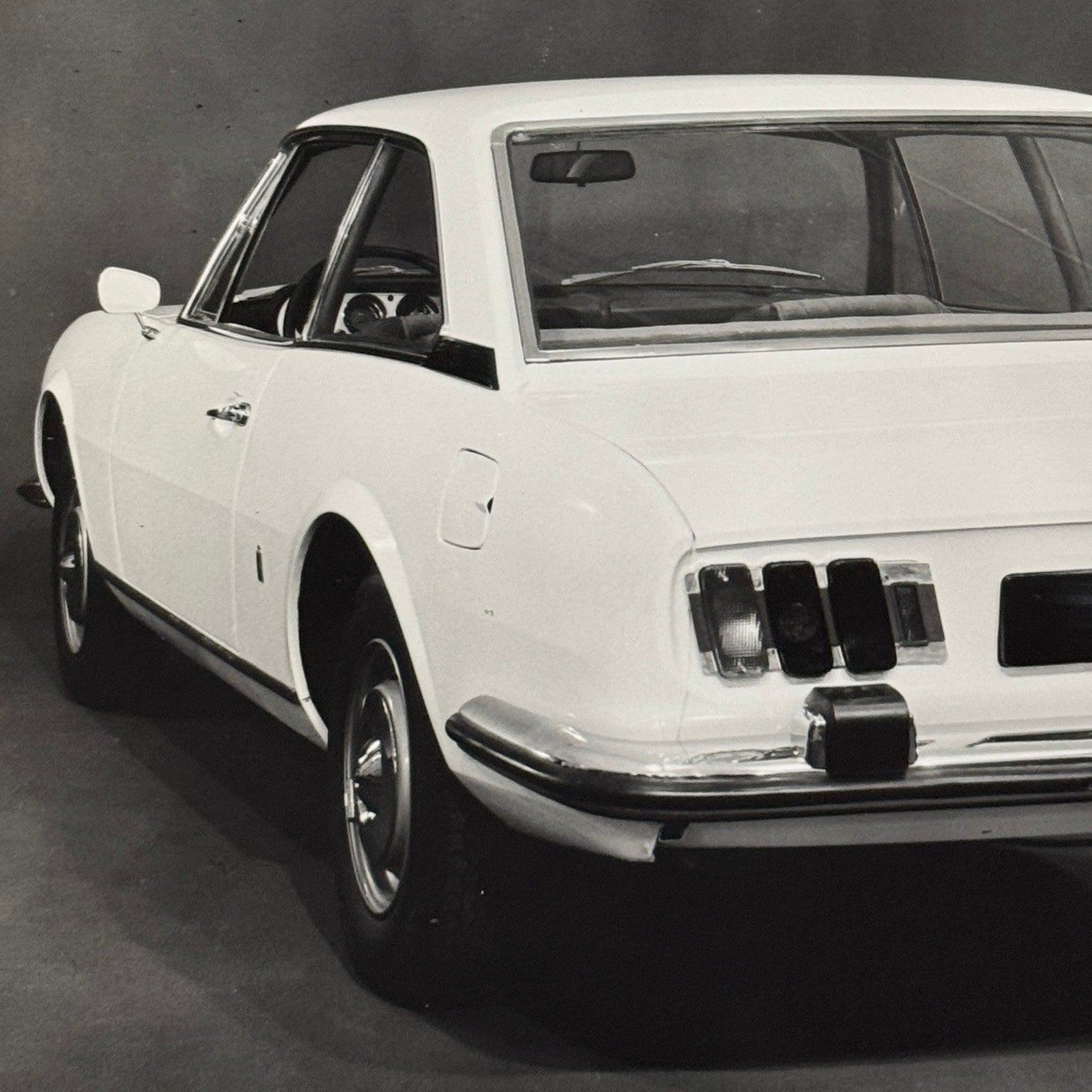 1971 Peugeot 504 Coupe Factory Press Photo Photograph Vintage