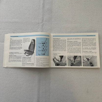 1988 Saab 900 Owners Manual Instruction Guide Book Combi Cabriolet GERMAN TEXT