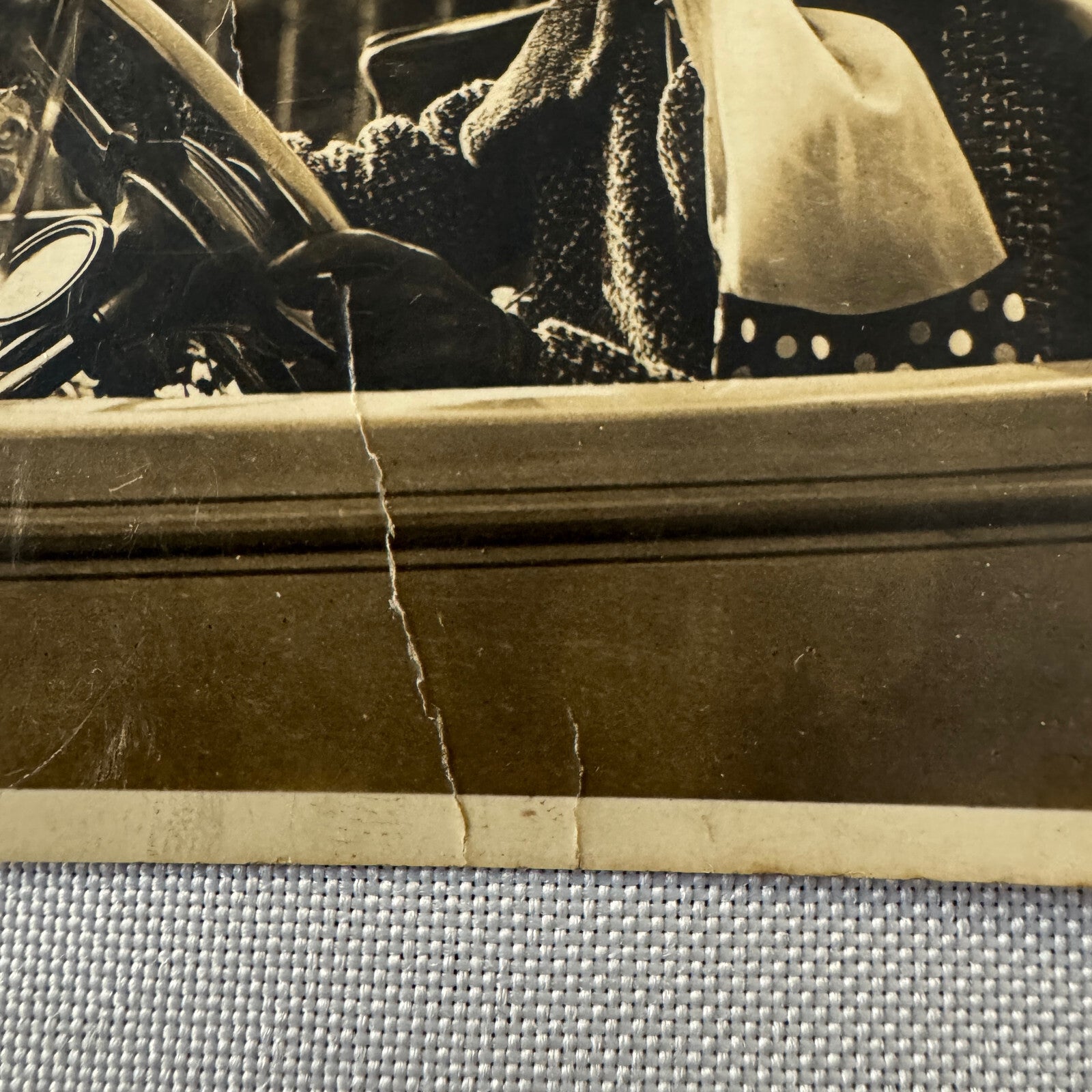 Vintage Italian Automobile Real Photo Postcard Post Card RPPC Beautiful Woman