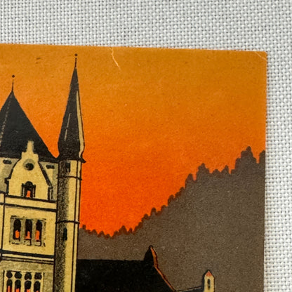 Vintage Hotel Travel Luggage Label Park Hotel Vitznau