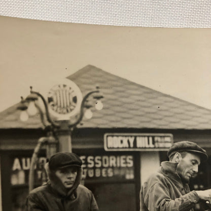 Press Photo Photograph Car Automobile at Service Garage Keystone Underwood