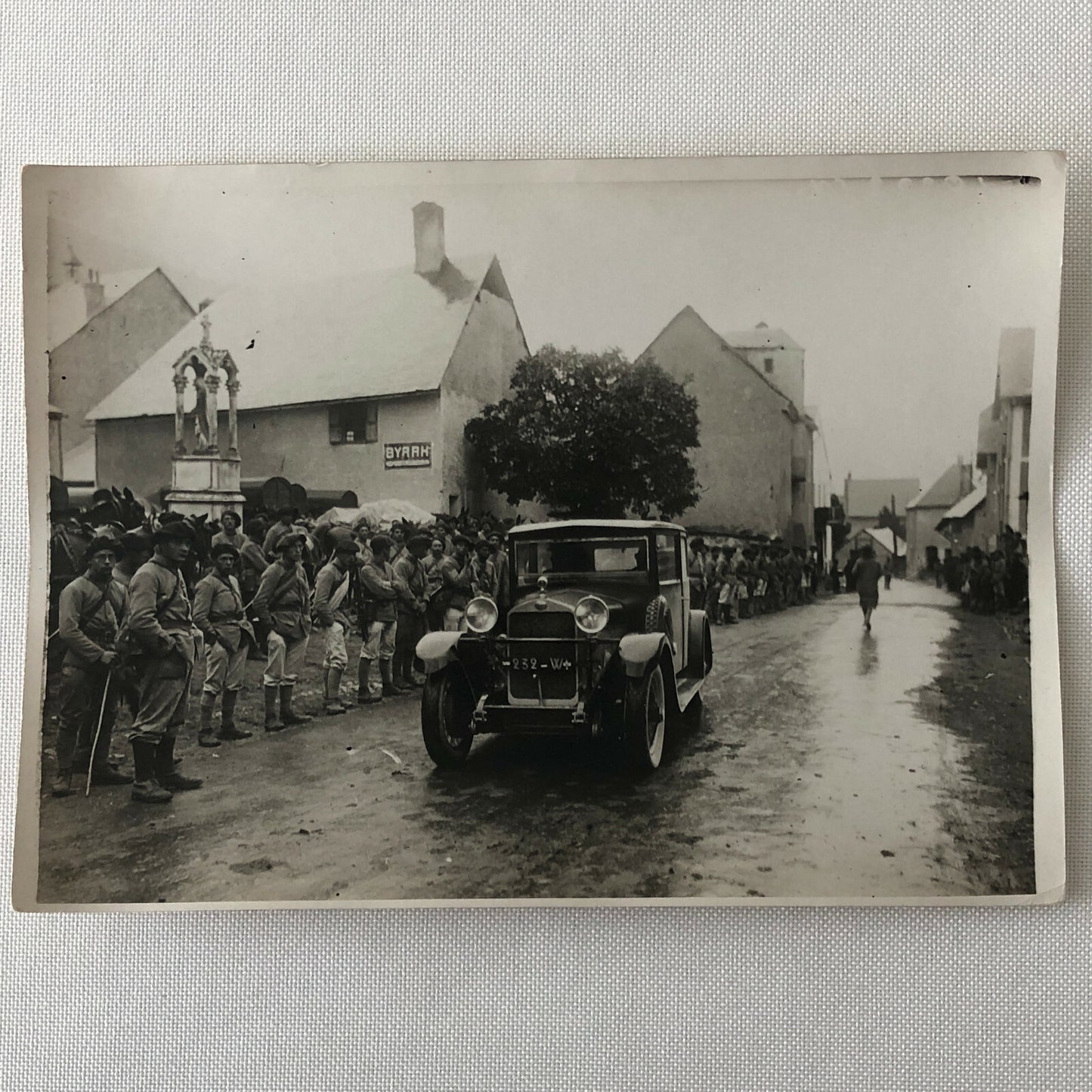 Antique Press Photo Photograph Agence Meurisse Paris Nice Rally Racing ? 