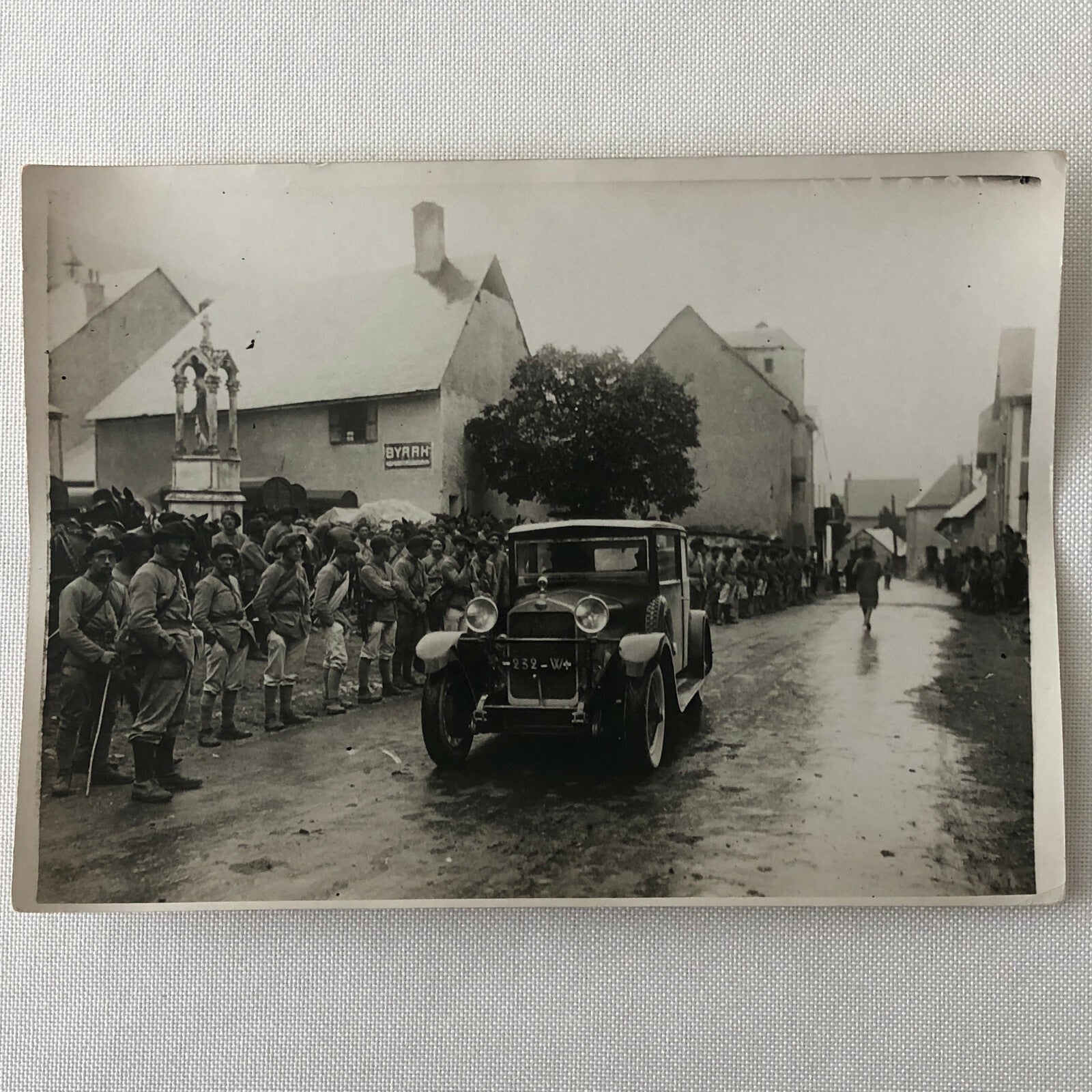 Antique Press Photo Photograph Agence Meurisse Paris Nice Rally Racing ? 